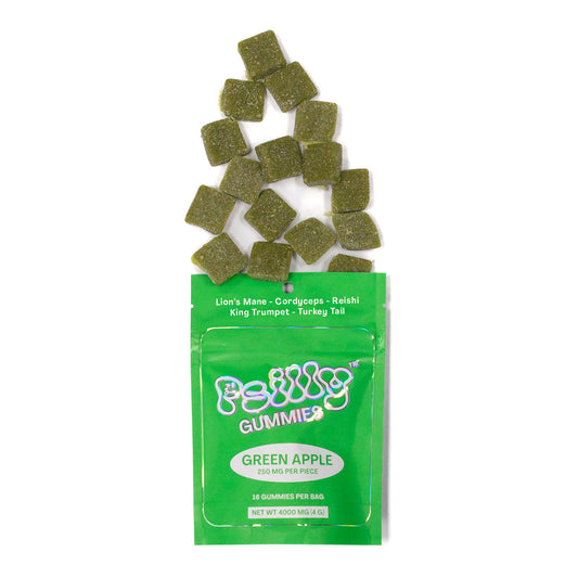 Green Apple Mushroom Gummies (250mg each)